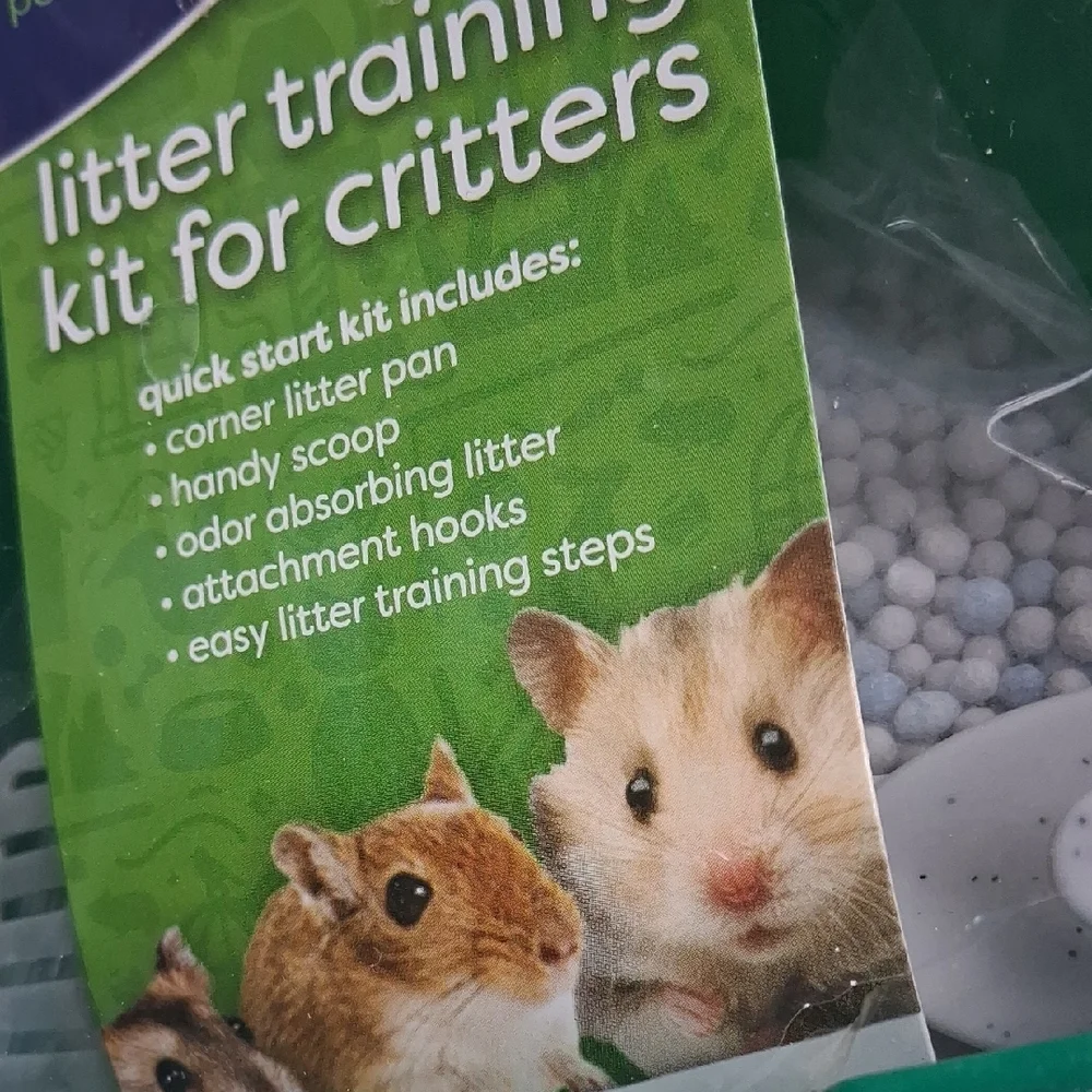 Ware Pet Products Green Litter Training Kit for Small Pets